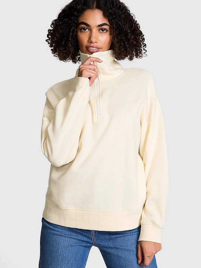 Ivy Fleece Half-Zip Sweatshirt