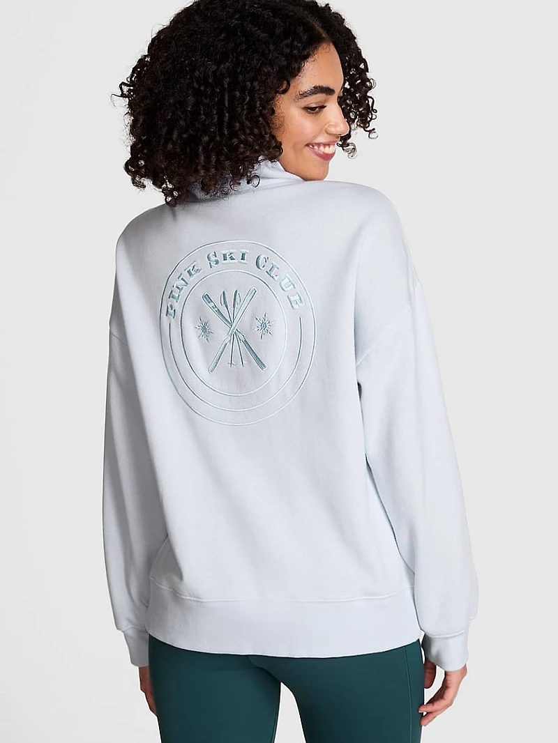 Ivy Fleece Half-Zip Sweatshirt