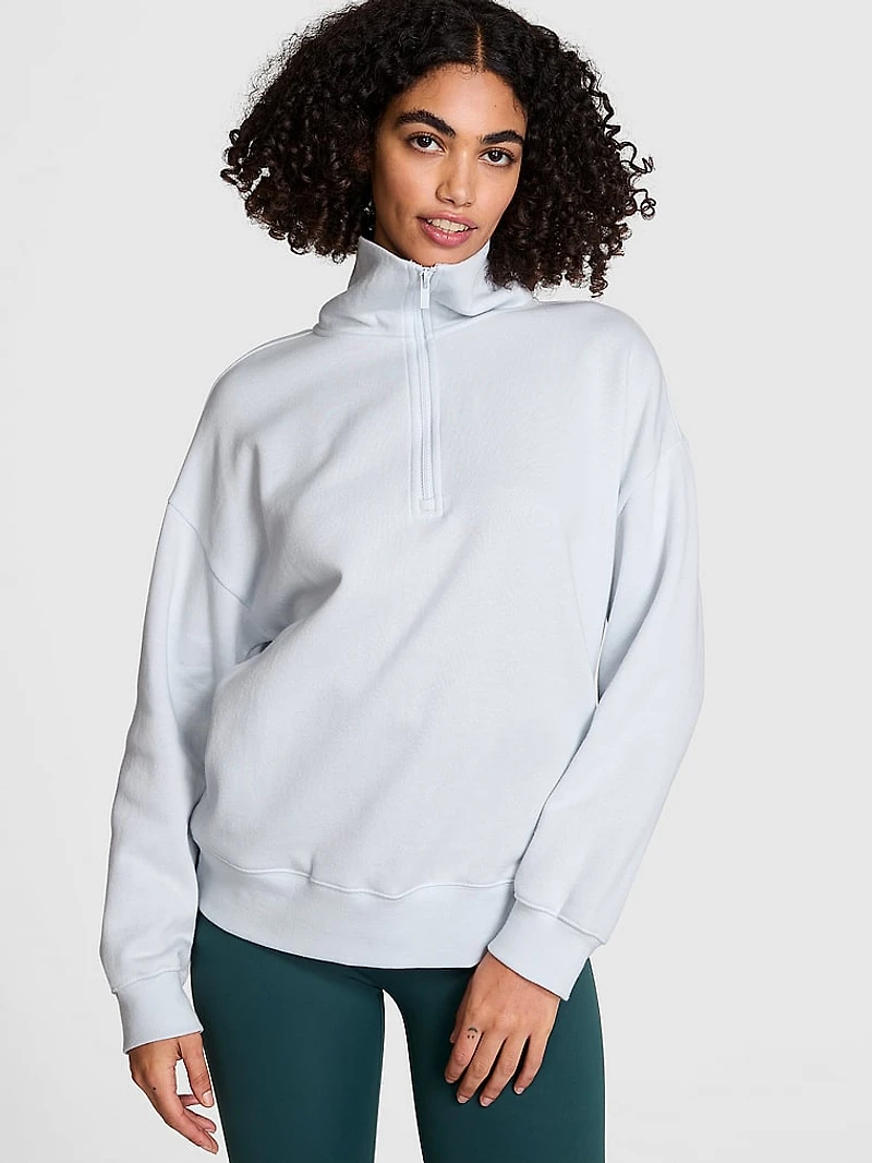 Ivy Fleece Half-Zip Sweatshirt