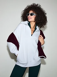 Ivy Fleece Half-Zip Sweatshirt