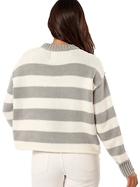 Gretchen Stripe Crew Neck Sweater