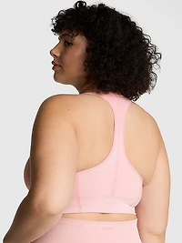 Seamless Marl Longline Sports Bra
