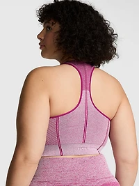 Seamless Marl Longline Sports Bra