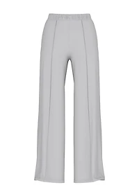 Featherweight Knit Wide-Leg Pant