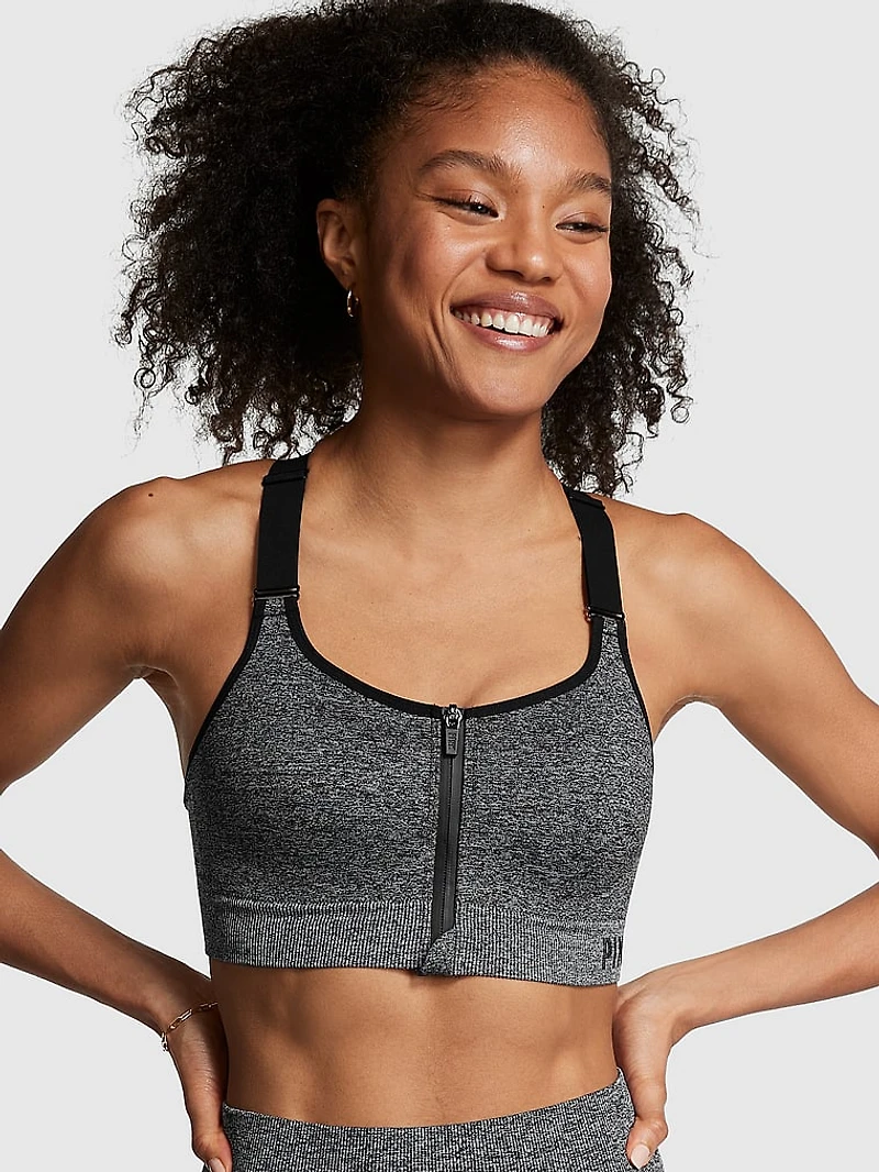 Seamless Air Front-Close High-Support Sports Bra