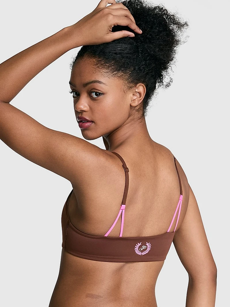 Relay Square-Neck Sports Bra