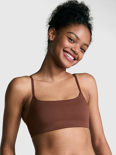 Relay Square-Neck Sports Bra