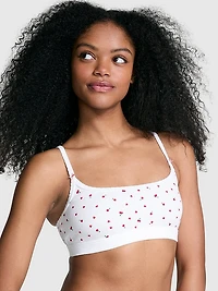 Cotton Scoop Bralette
