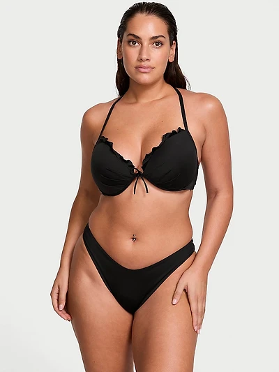 VS Archives Essential Ruffled Push-Up Bikini Top
