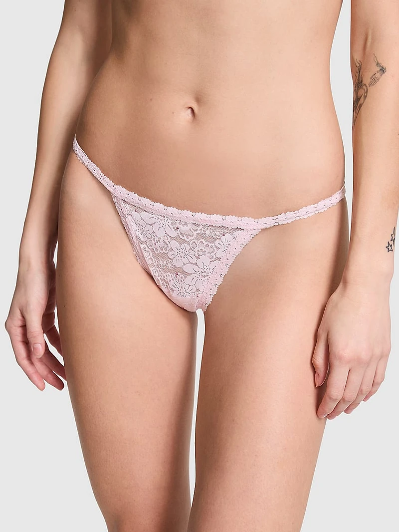 Wink Strappy V-String Thong Panty