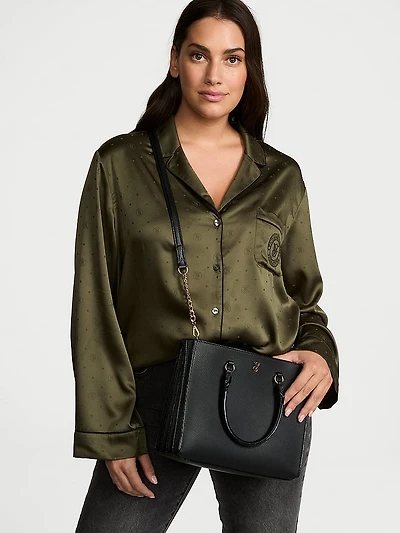 Crossbody Satchel Bag