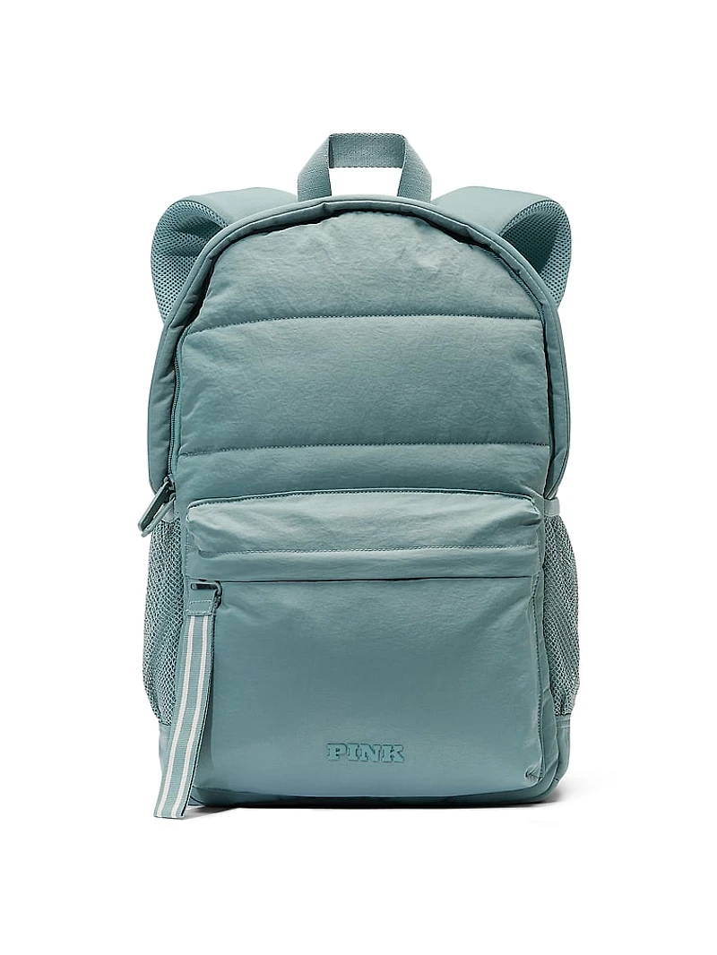 Quilted Puffer Backpack
