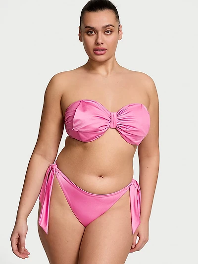 VS Archives Bow Bandeau Strapless Bikini Top