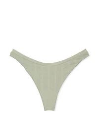 Seamless High-Leg Thong Panty