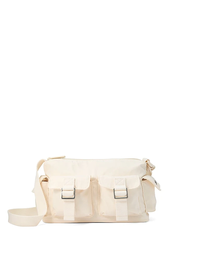 Nylon Cargo Shoulder Bag