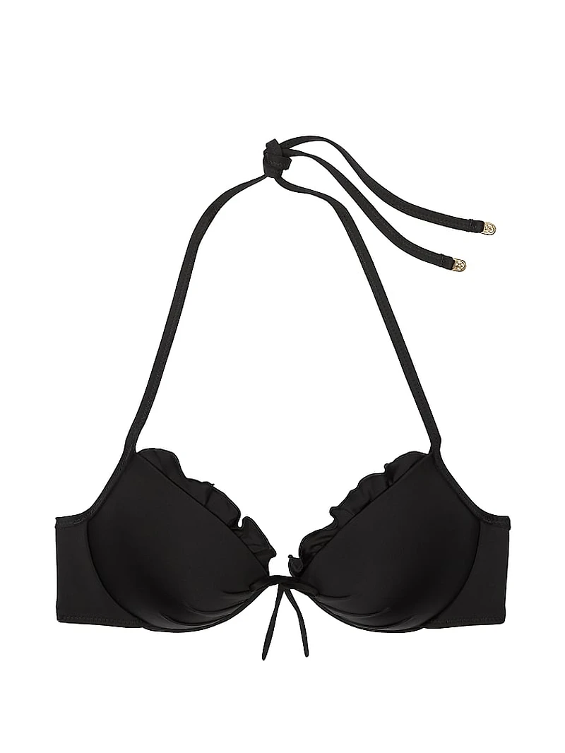VS Archives Essential Ruffled Push-Up Bikini Top
