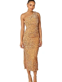 Kiki One-Shoulder Midi Dress