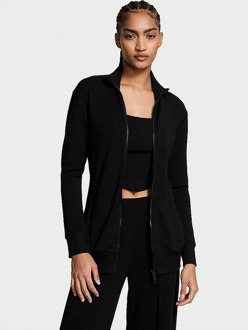VSX Featherweight Knit Long Slim Full-Zip Jacket