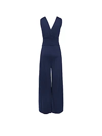 Tie-Shoulder Jumpsuit