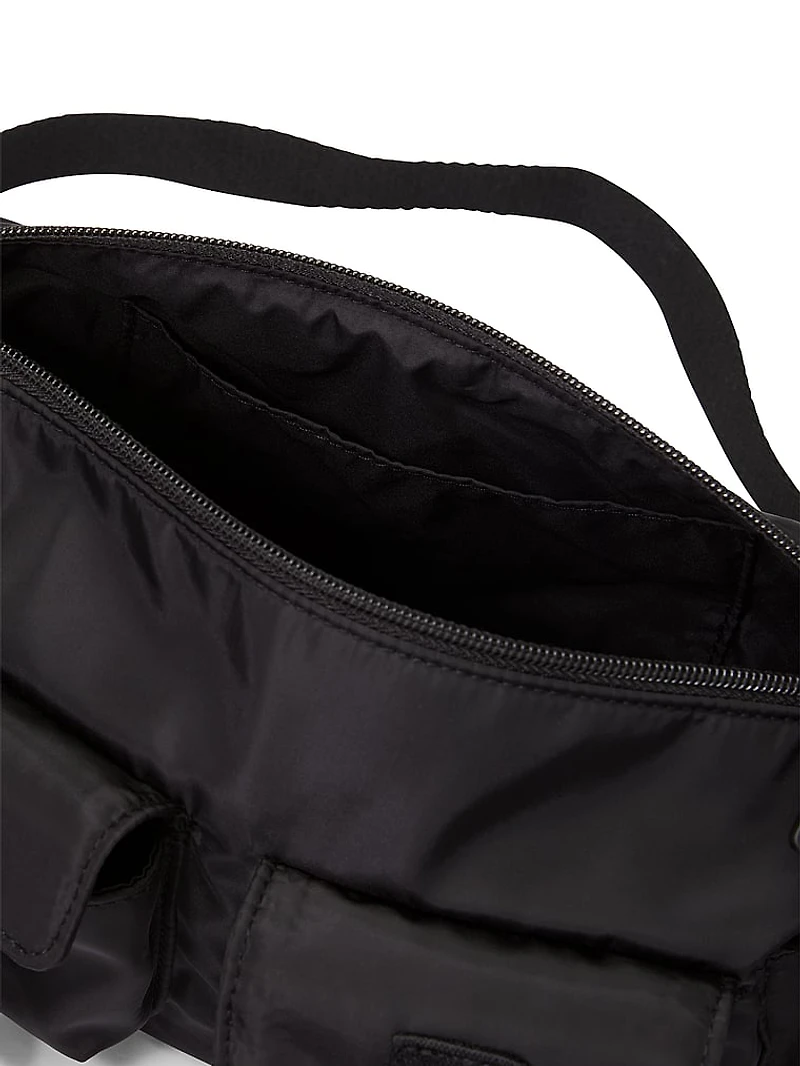 Nylon Cargo Shoulder Bag