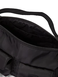 Nylon Cargo Shoulder Bag