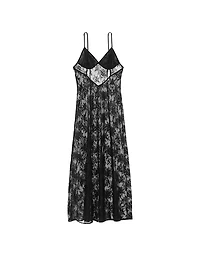 Rose Lace Long Slip