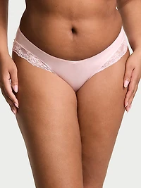 Rose Lace Crotchless Cheeky Panty