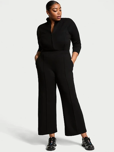 VSX Featherweight Knit Front- Zip Jumpsuit