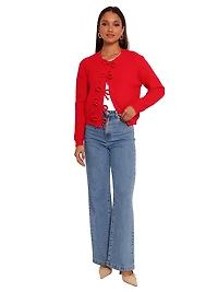 Wilde Bow Front Cardigan