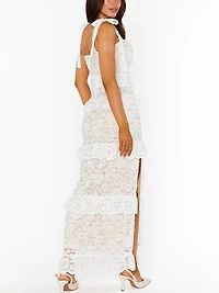 Monique Tie Maxi Dress