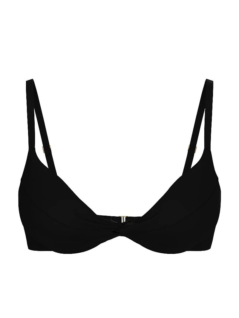 Essential Twist Push-Up Bikini Top