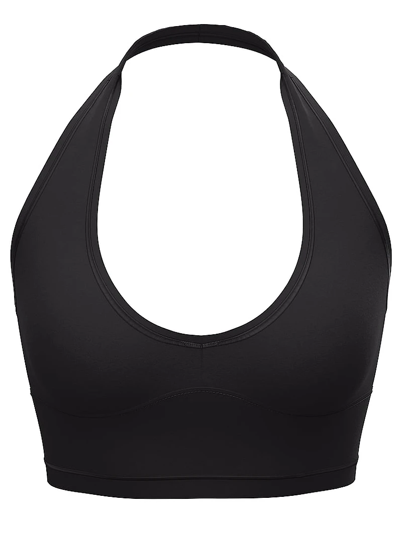 Base Stretch Halter Bra Top