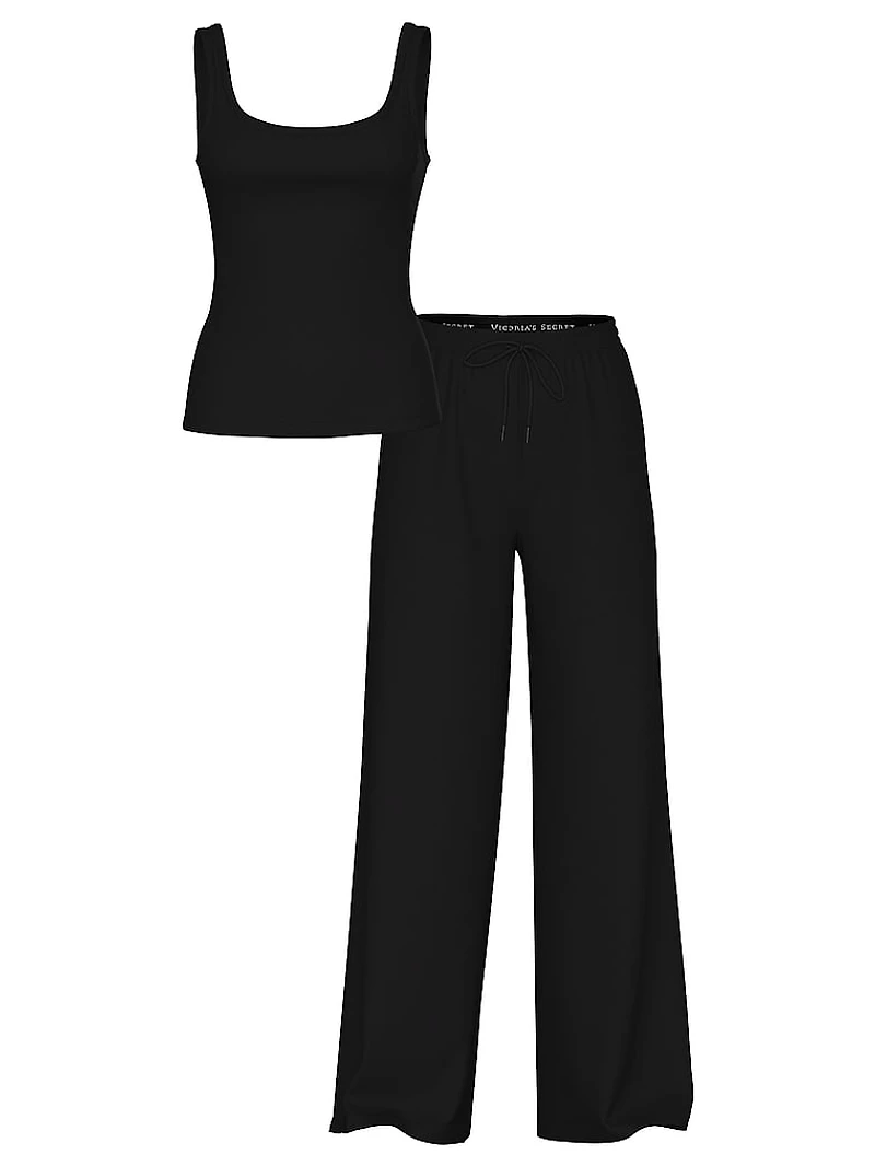 100% Cotton Tank & Pants Pajama Set