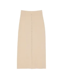 Atelier Victoria's Secret X Altuzarra Fine-Knit Hook & Eye Long Skirt