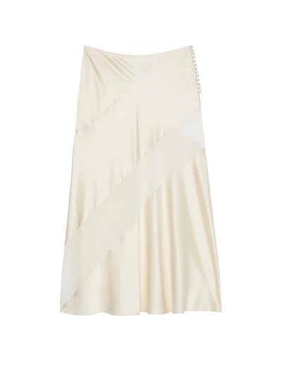Atelier Victoria's Secret X Altuzarra Satin Bias-Cut Skirt