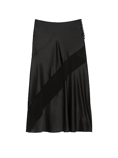 Atelier Victoria's Secret X Altuzarra Satin Bias-Cut Skirt