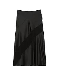 Atelier Victoria's Secret X Altuzarra Satin Bias-Cut Skirt