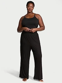 VSX Featherweight Ribbed Knit Wide-Leg Pant