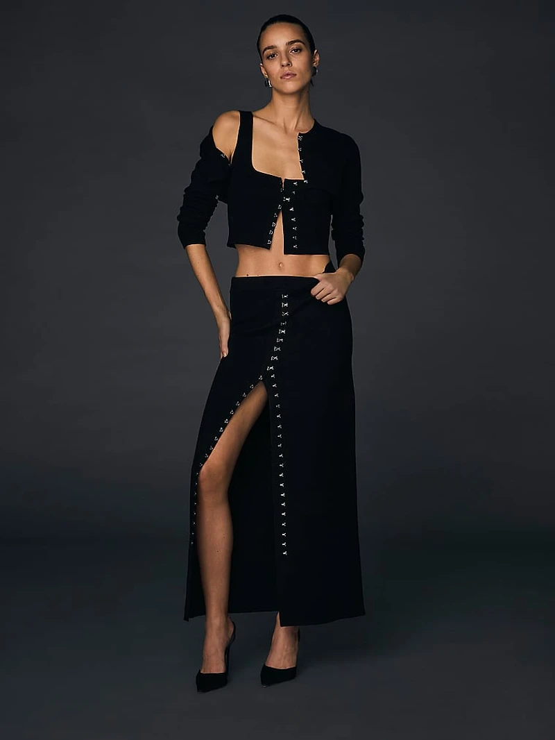 Atelier Victoria's Secret X Altuzarra Fine-Knit Hook & Eye Tank Top