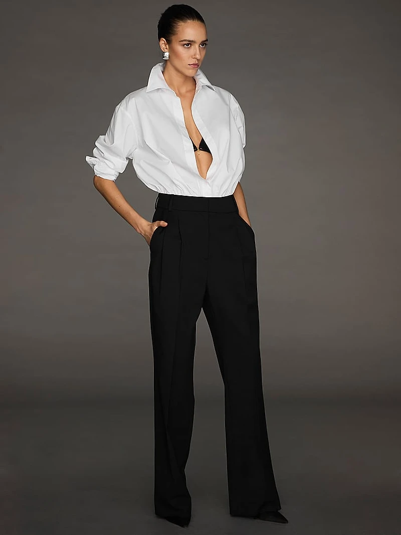 Atelier Victoria's Secret X Altuzarra Wide-Leg Tailored Pant