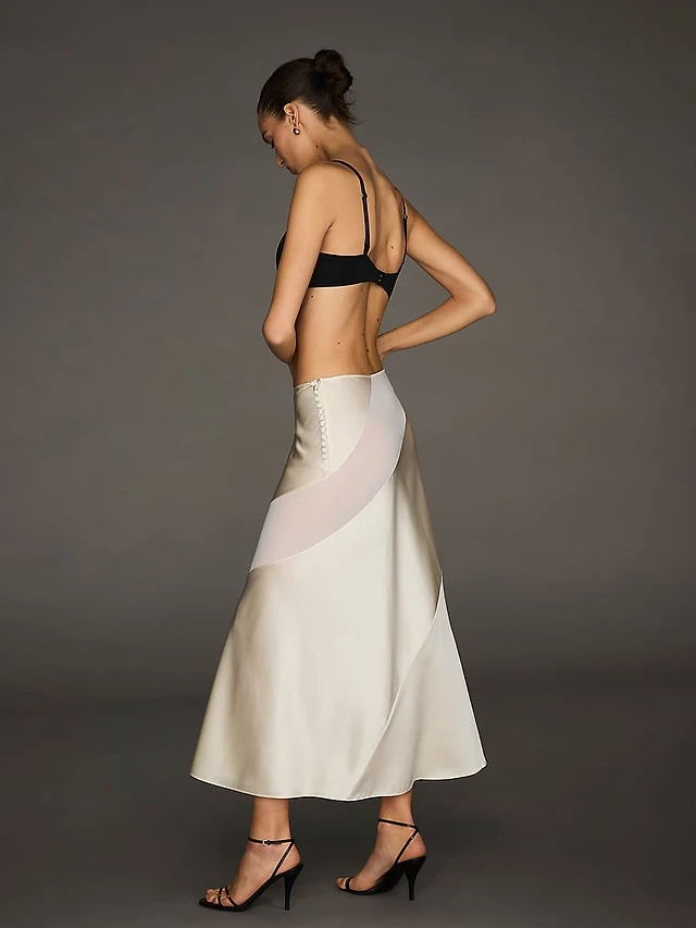 atelier victoria's secret x altuzarra satin bias-cut dress Atelier Victoria's Secret x Altuzarra Collection: Release Date, Prices