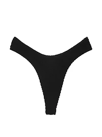 Crinkle Thong Bikini Bottom