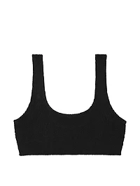 Crinkle Scoop Bralette Bikini Top