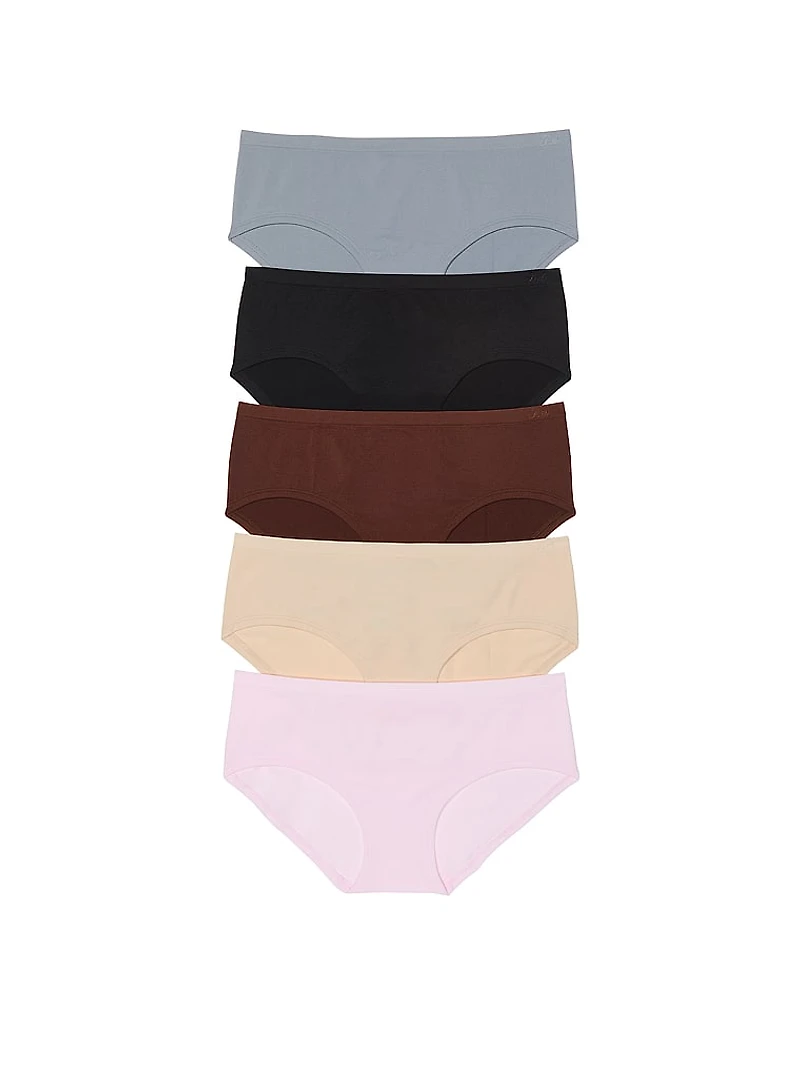5-Pack Seamless Hiphugger Panties