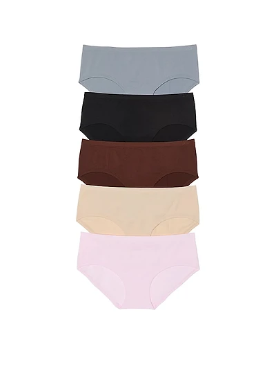 5-Pack Seamless Hiphugger Panties