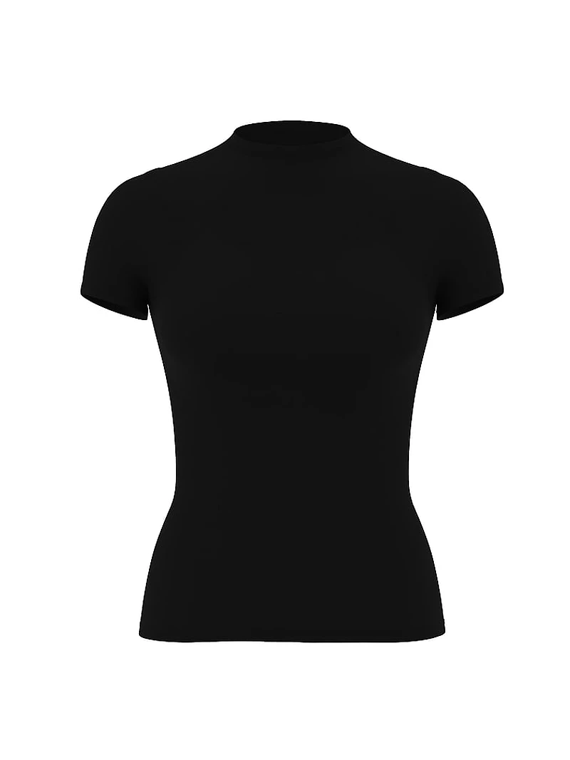 Base Daisy Sheer Short-Sleeve Tee