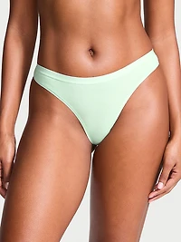 Stretch Cotton Thong Panty