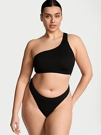 Crinkle Thong Bikini Bottom