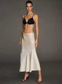 Atelier Victoria's Secret X Altuzarra Satin Bias-Cut Skirt