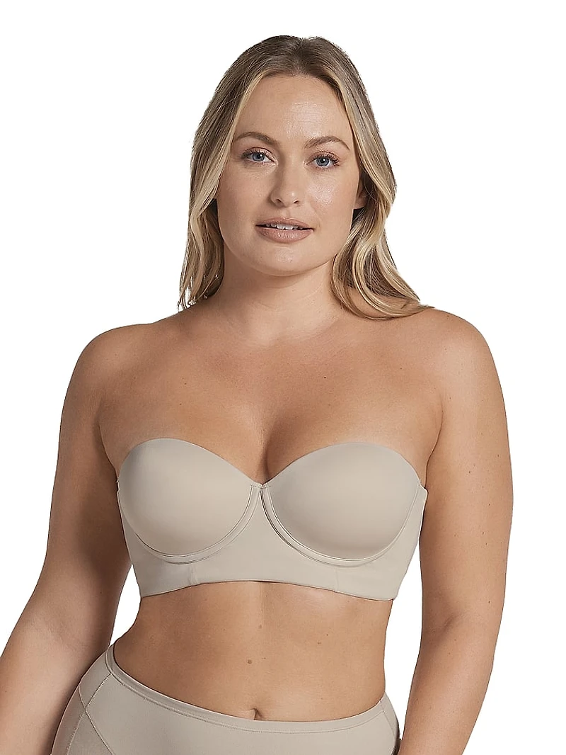 Smoothing Strapless Longline Bra
